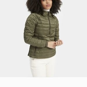 🆕 EVERLANE ReNew Lightweight Half-Zip Puffer Jacket